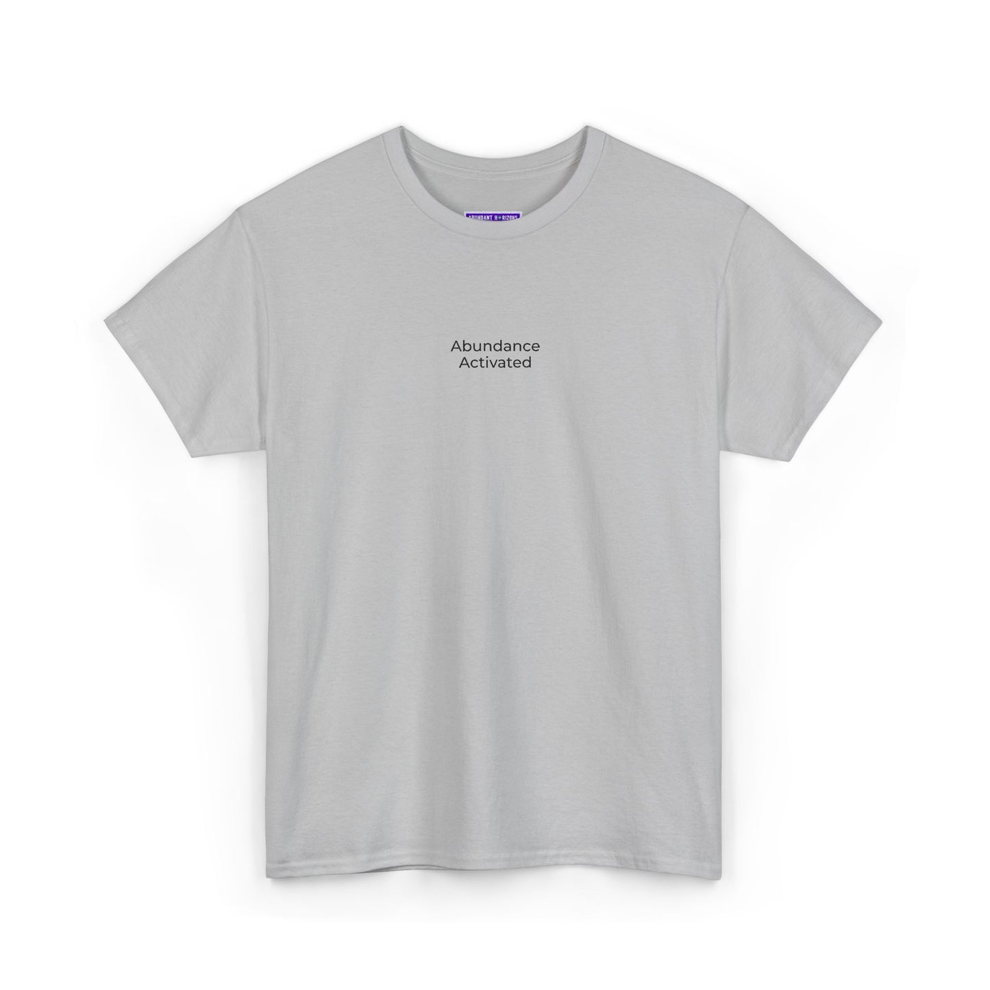 Abundance Activated Unisex Heavy Cotton Tee (Embroidered)