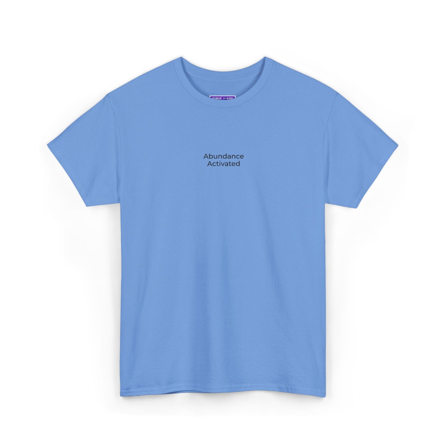 Abundance Activated Unisex Heavy Cotton Tee (Embroidered)