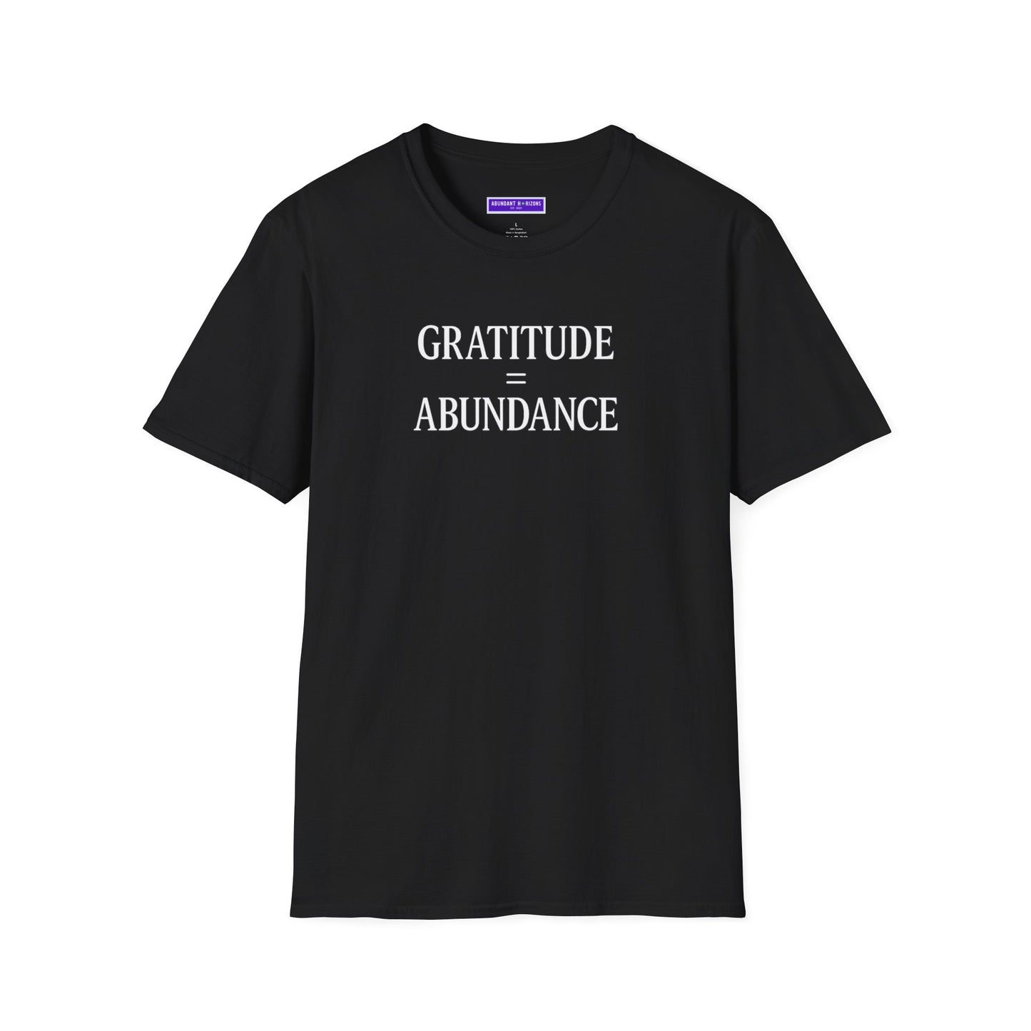 Gratitude Equals Abundance T-Shirt