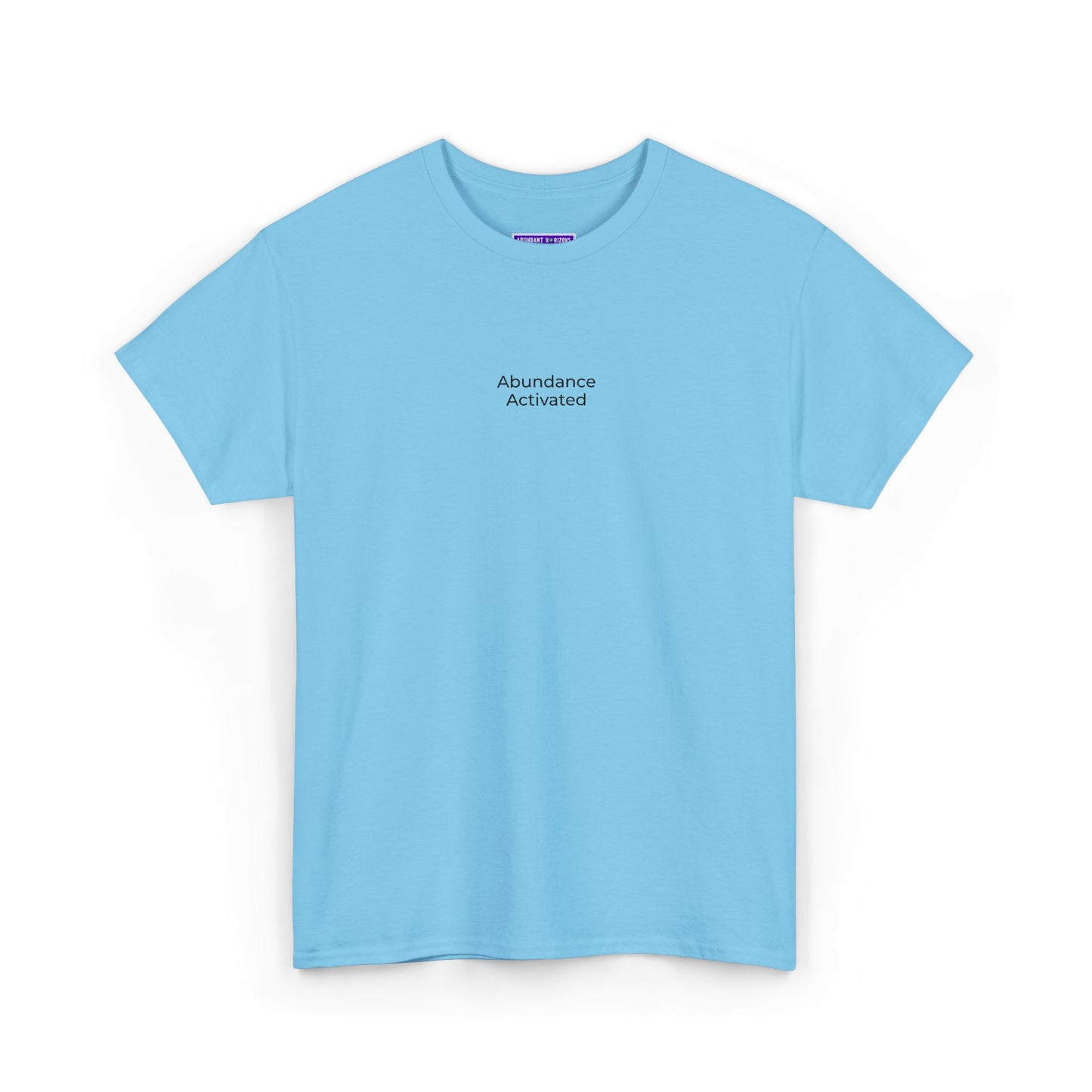 Abundance Activated Unisex Heavy Cotton Tee (Embroidered)