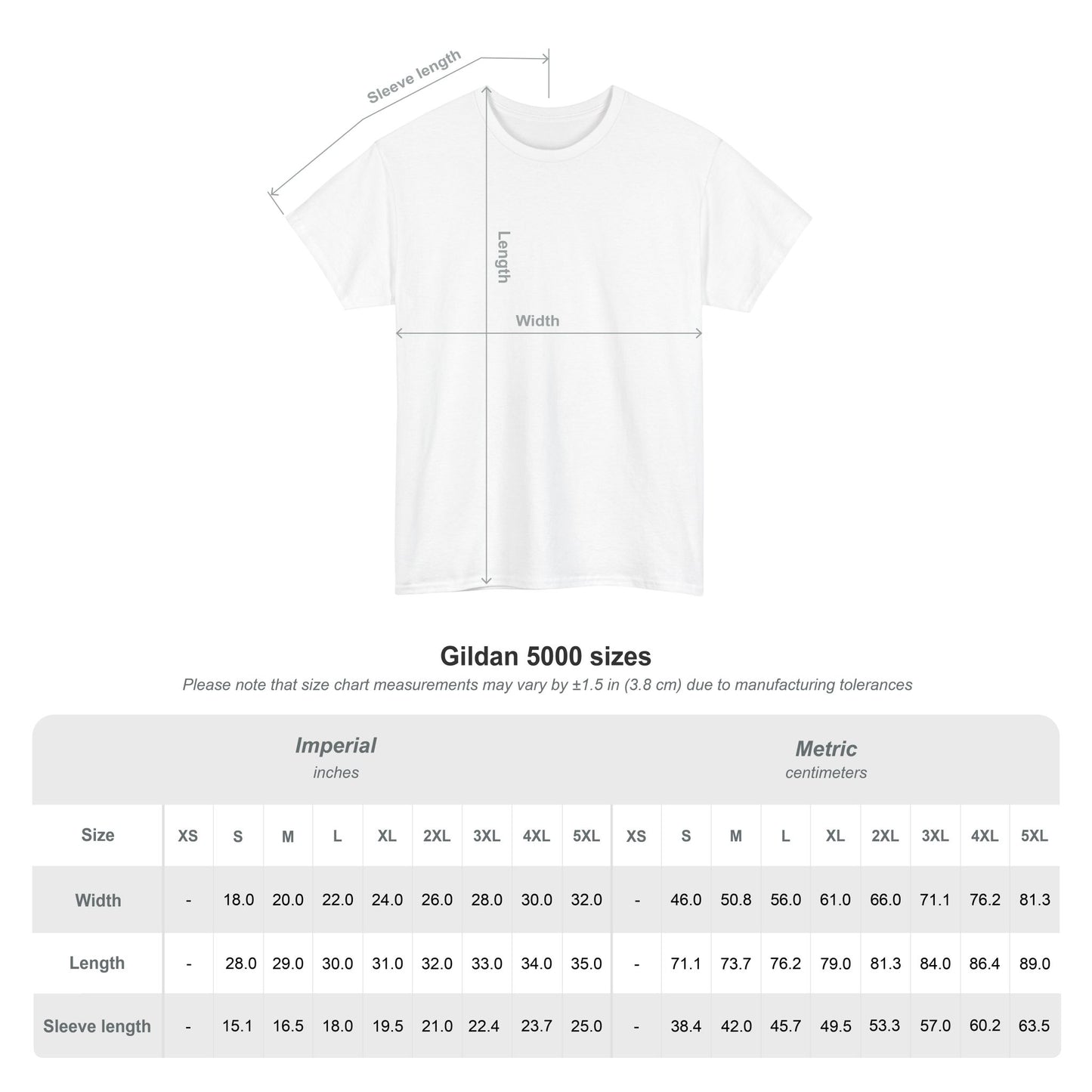 Abundance Activated Unisex Heavy Cotton Tee (Embroidered)