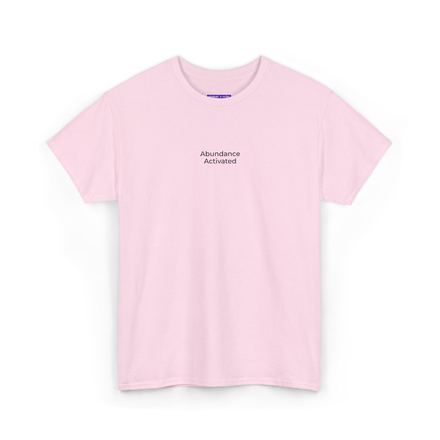 Abundance Activated Unisex Heavy Cotton Tee (Embroidered)