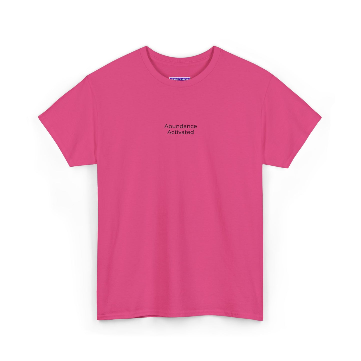 Abundance Activated Unisex Heavy Cotton Tee (Embroidered)