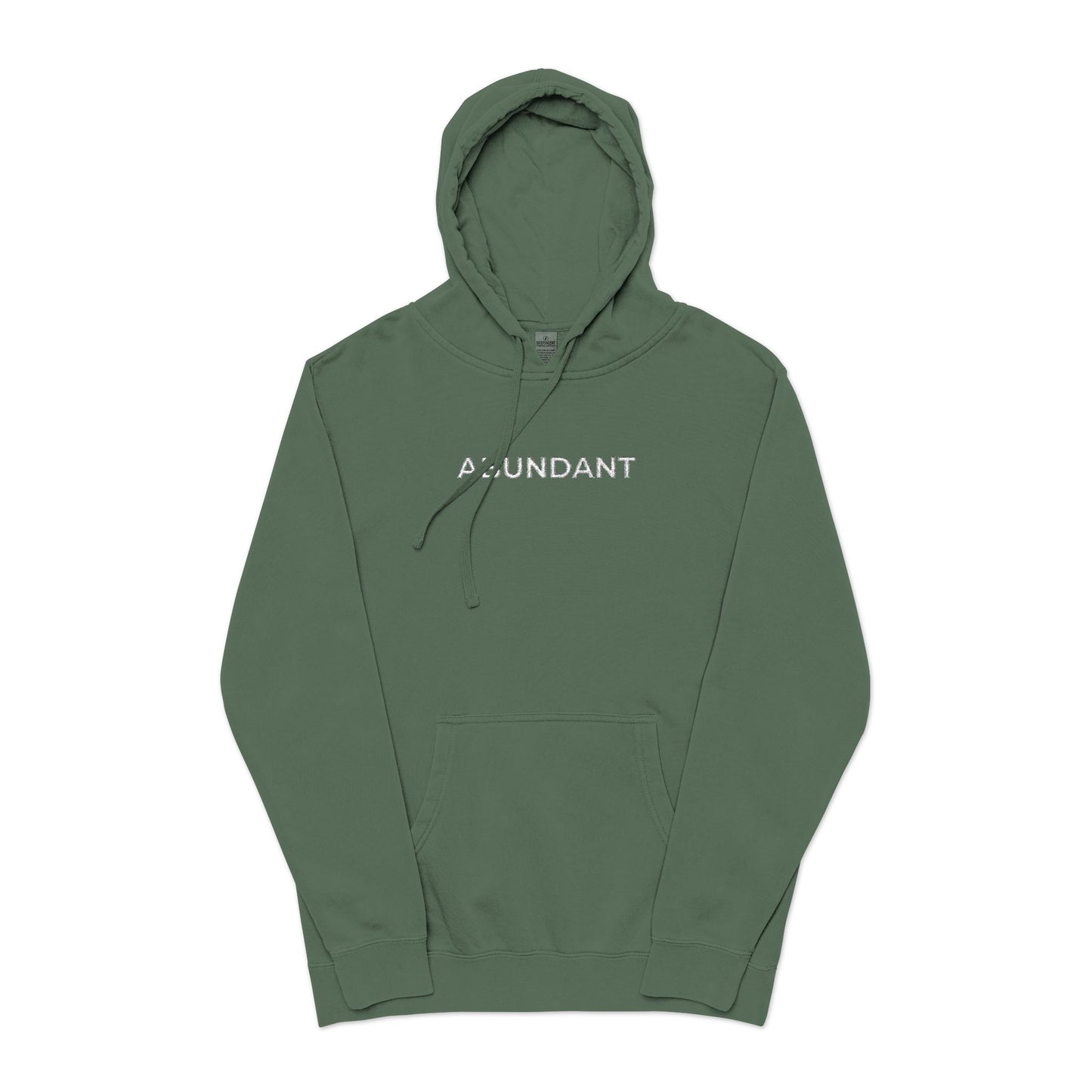 Abundant Embroidered Unisex Hoodie