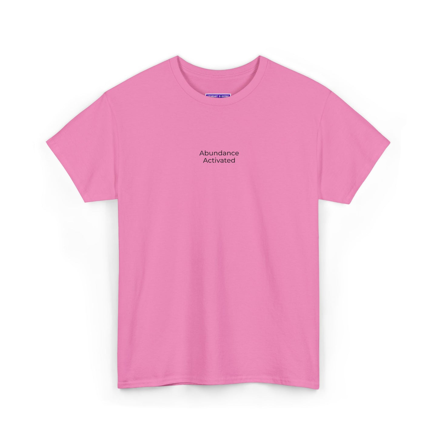 Abundance Activated Unisex Heavy Cotton Tee (Embroidered)