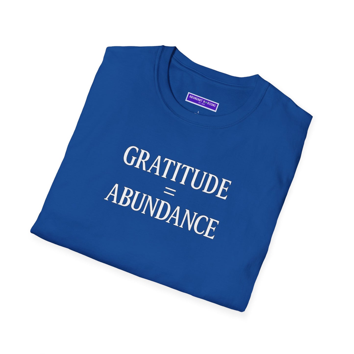 Gratitude Equals Abundance T-Shirt