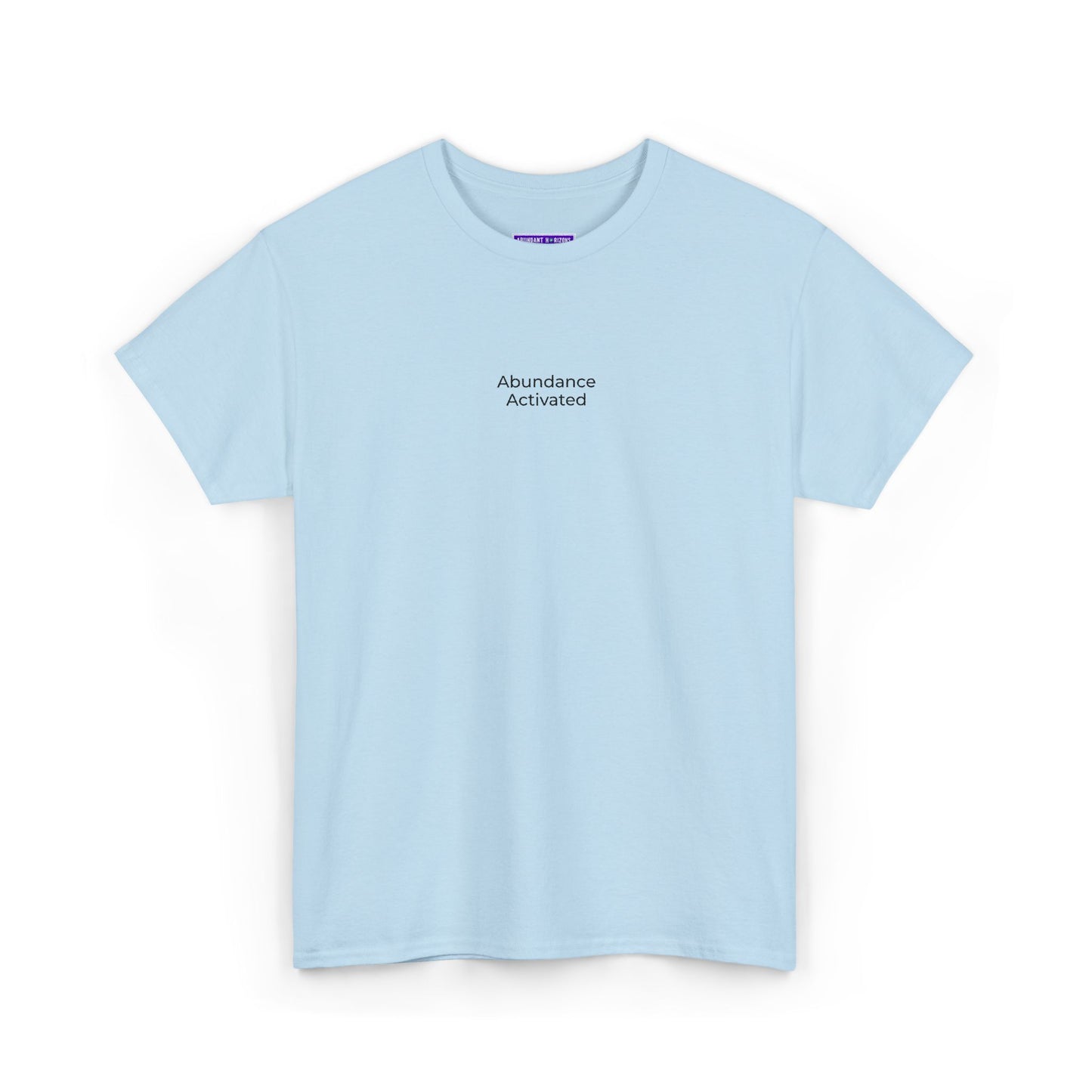 Abundance Activated Unisex Heavy Cotton Tee (Embroidered)