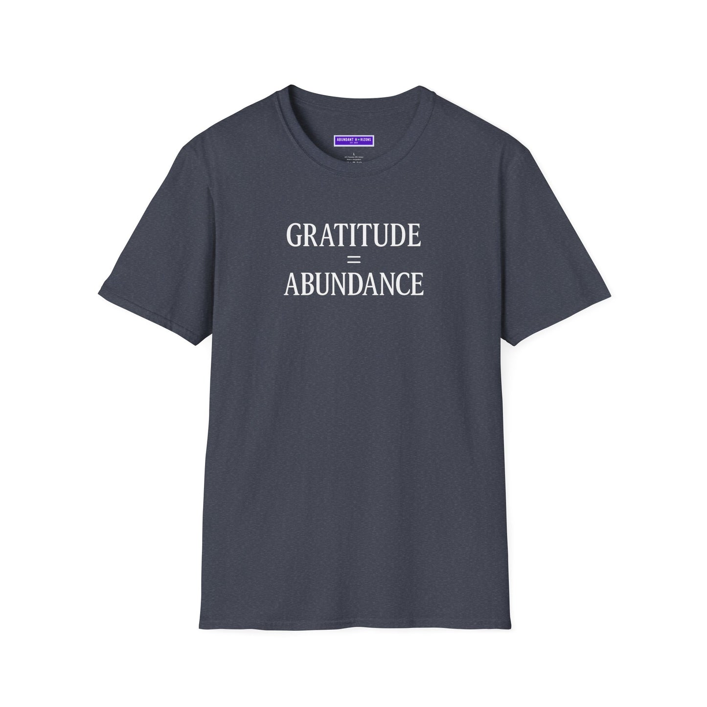 Gratitude Equals Abundance T-Shirt